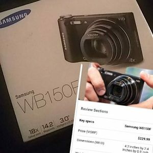 WB150f Samsung Camera